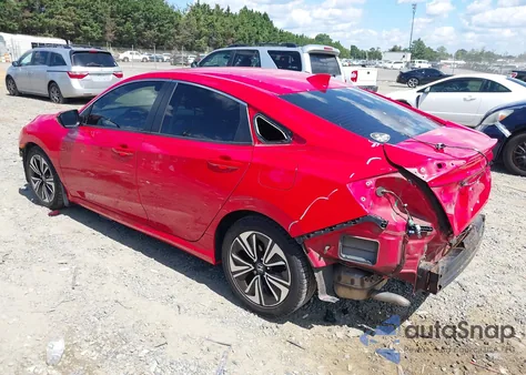 2016 Honda Civic Ex-T from USA, damaged, VIN 2HGFC1F31GH654621
